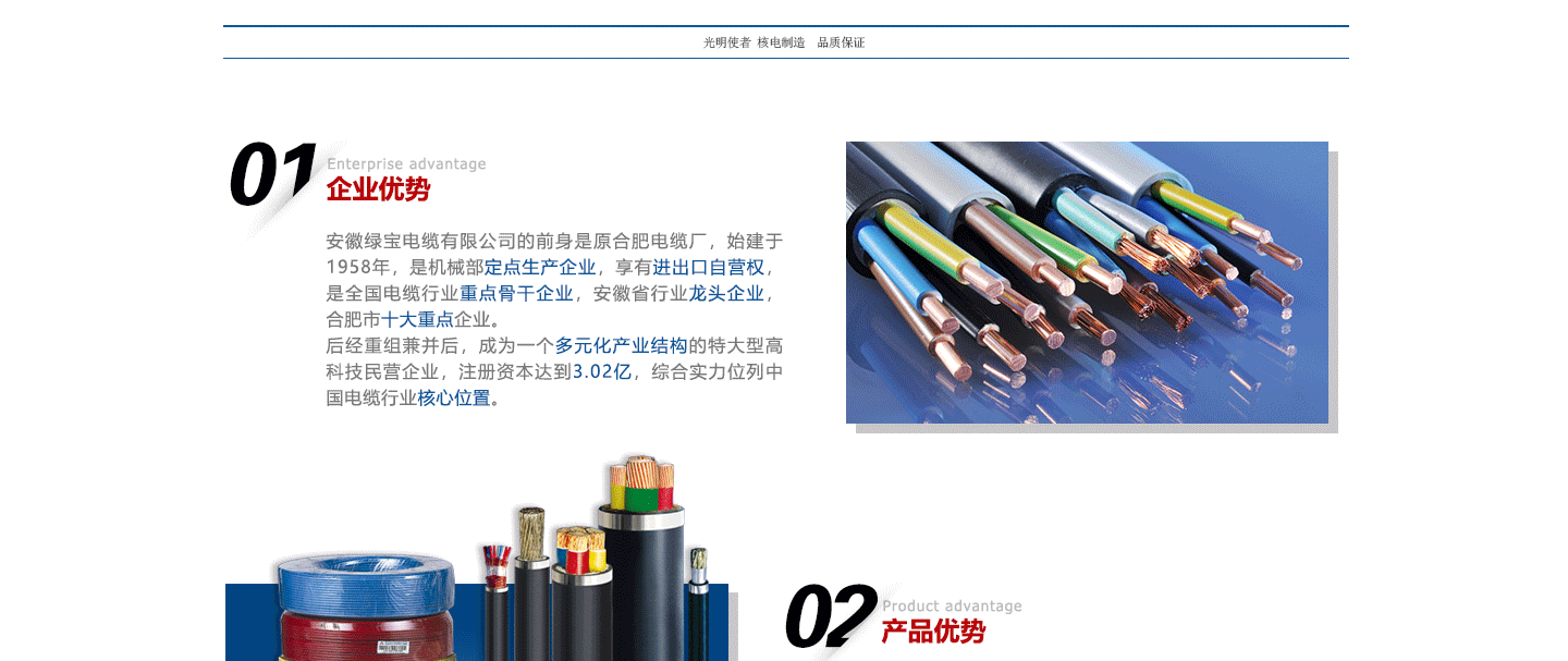 合肥控制電纜的主要特征 合肥控制電纜的主要特征